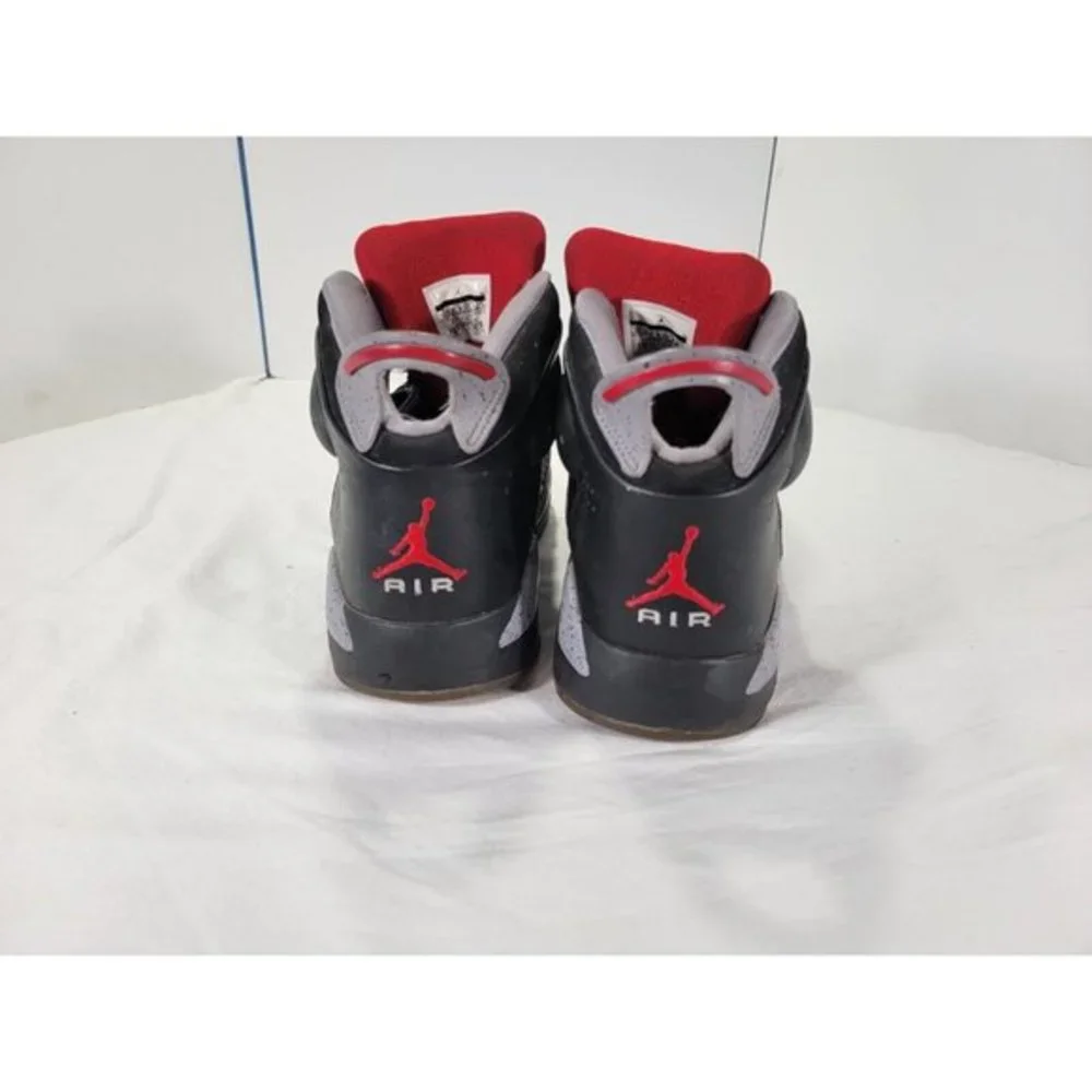 EUC AIR JORDAN BASKETBALL SHOES‎ US 10.5 428817-003 MICHAEL BLACK FIRE RED